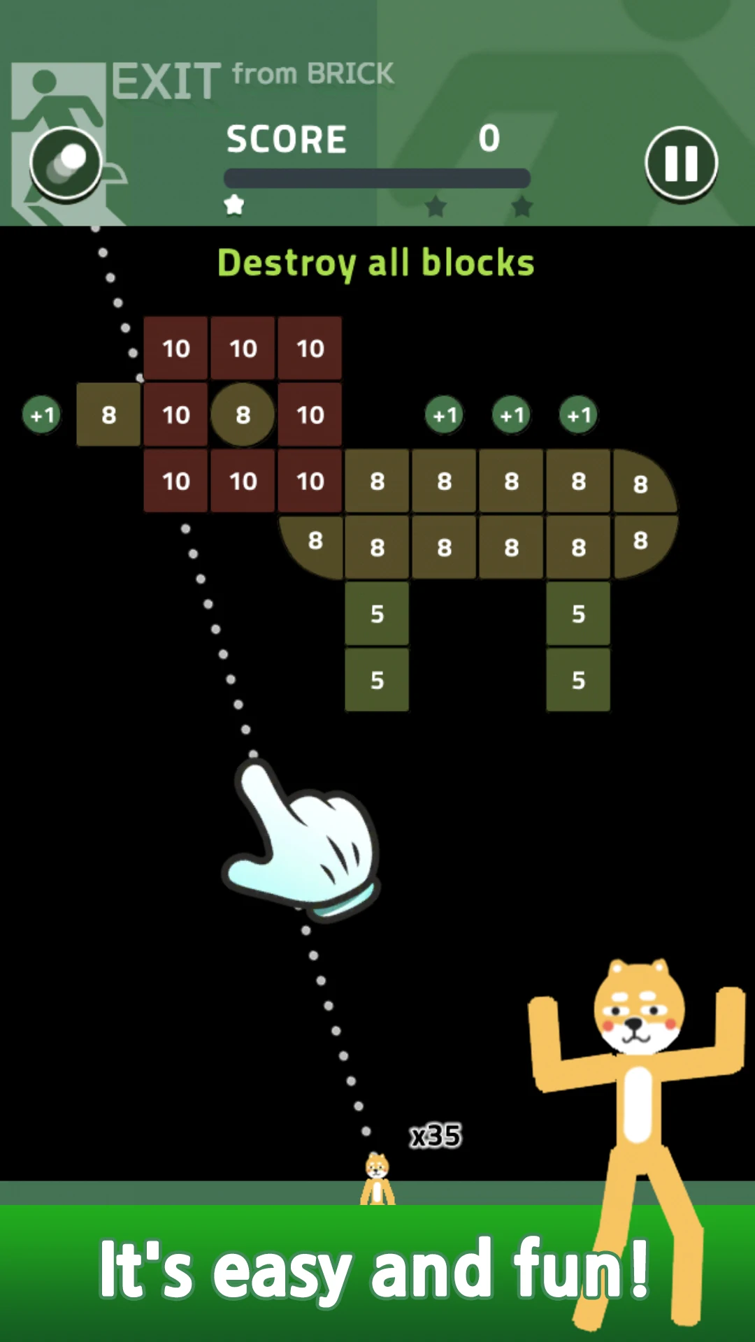 Brick Exit :Breaker legend screenshot