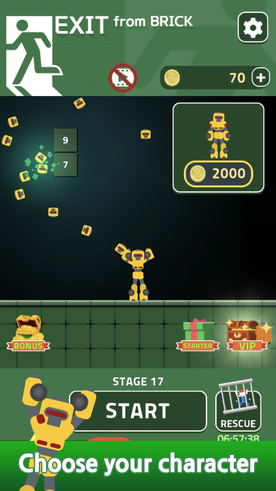 Brick Exit :Breaker legend screenshot